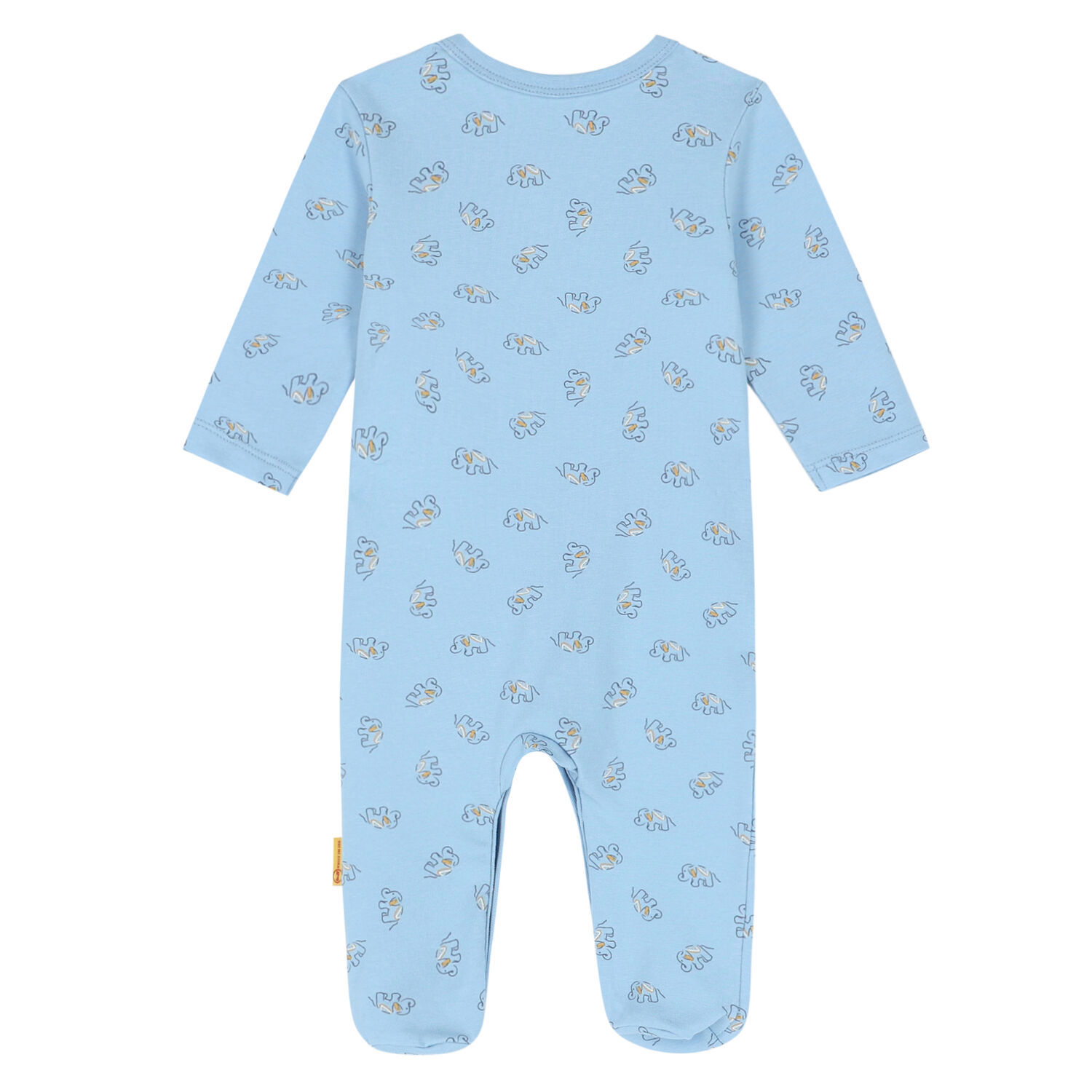 Baby Boys Blue Elephant & Teddy Babygrow, 1, hi-res image number null