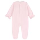 Baby Girls Ruffled Tulle Babygrow, 1, hi-res