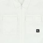 Boys White Logo Shirt, 2, hi-res