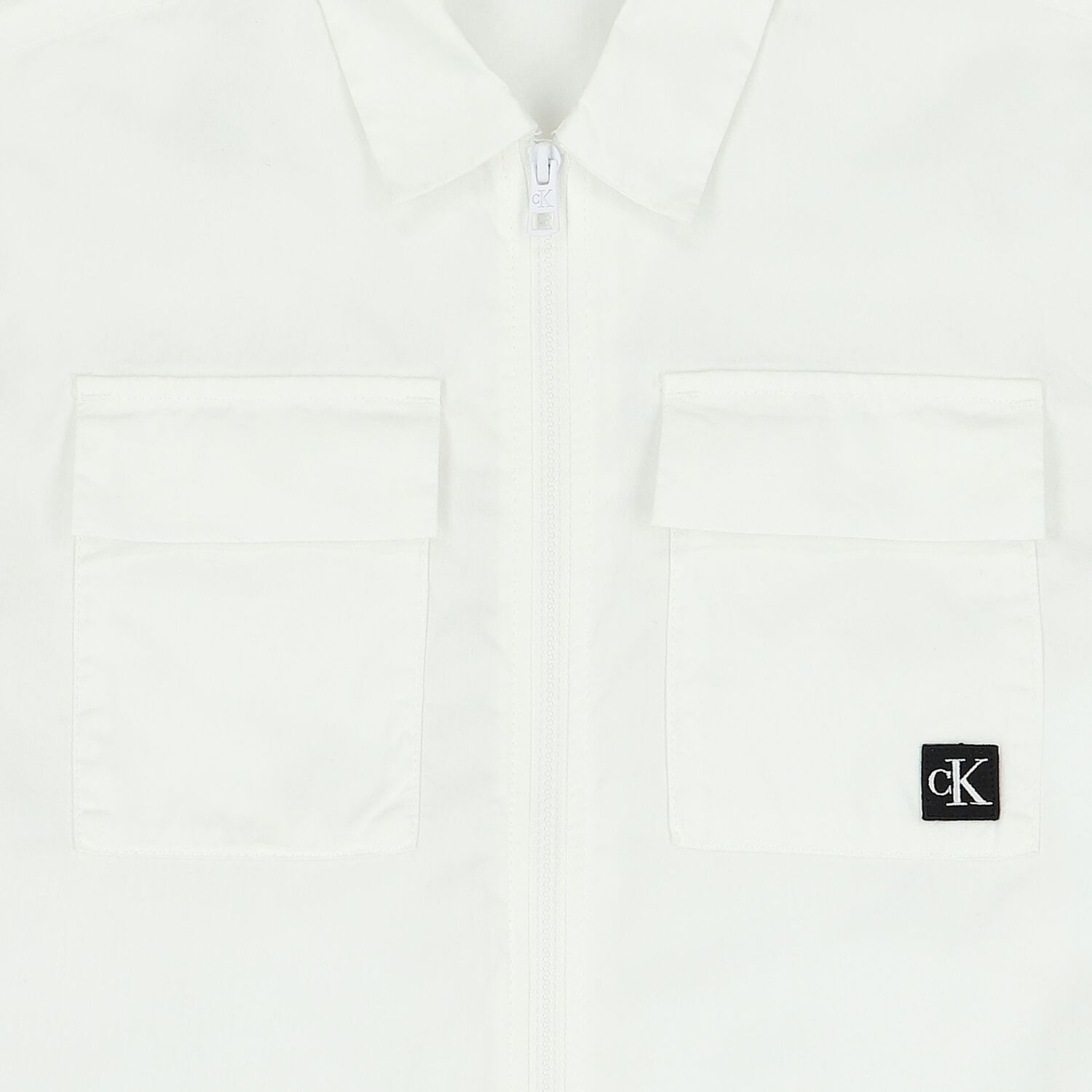 Boys White Logo Shirt, 2, hi-res