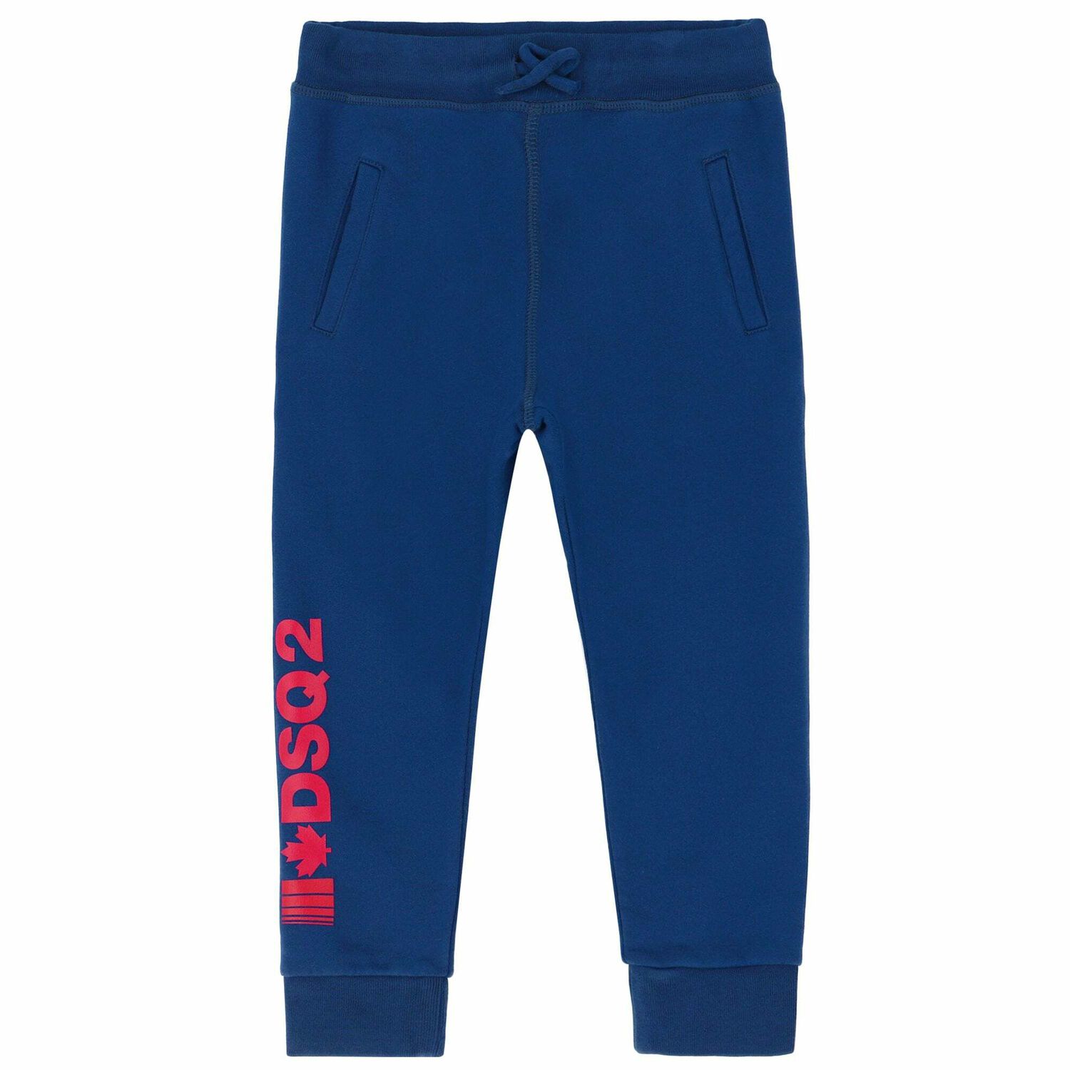 Boys Blue Logo Joggers, 1, hi-res