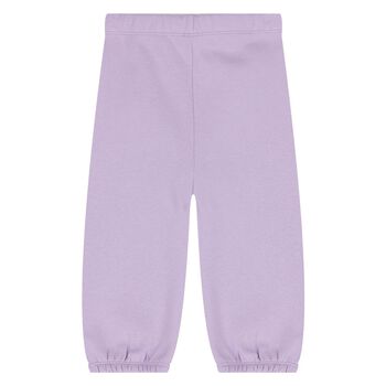 Younger Girls Purple Heart Joggers