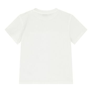 Baby Boys White Logo T-Shirt