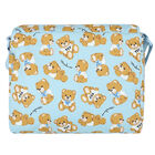Ivory Teddy Logo Baby Changing Bag, 3, hi-res