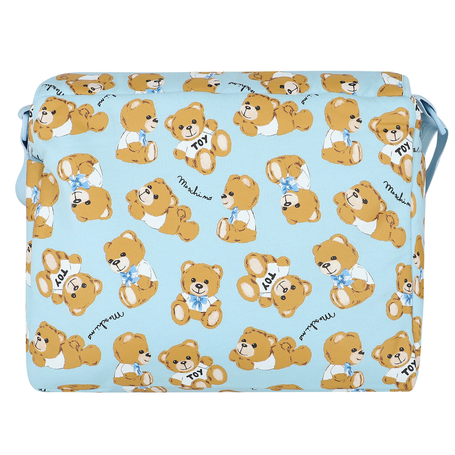 Ivory Teddy Logo Baby Changing Bag, 3, hi-res