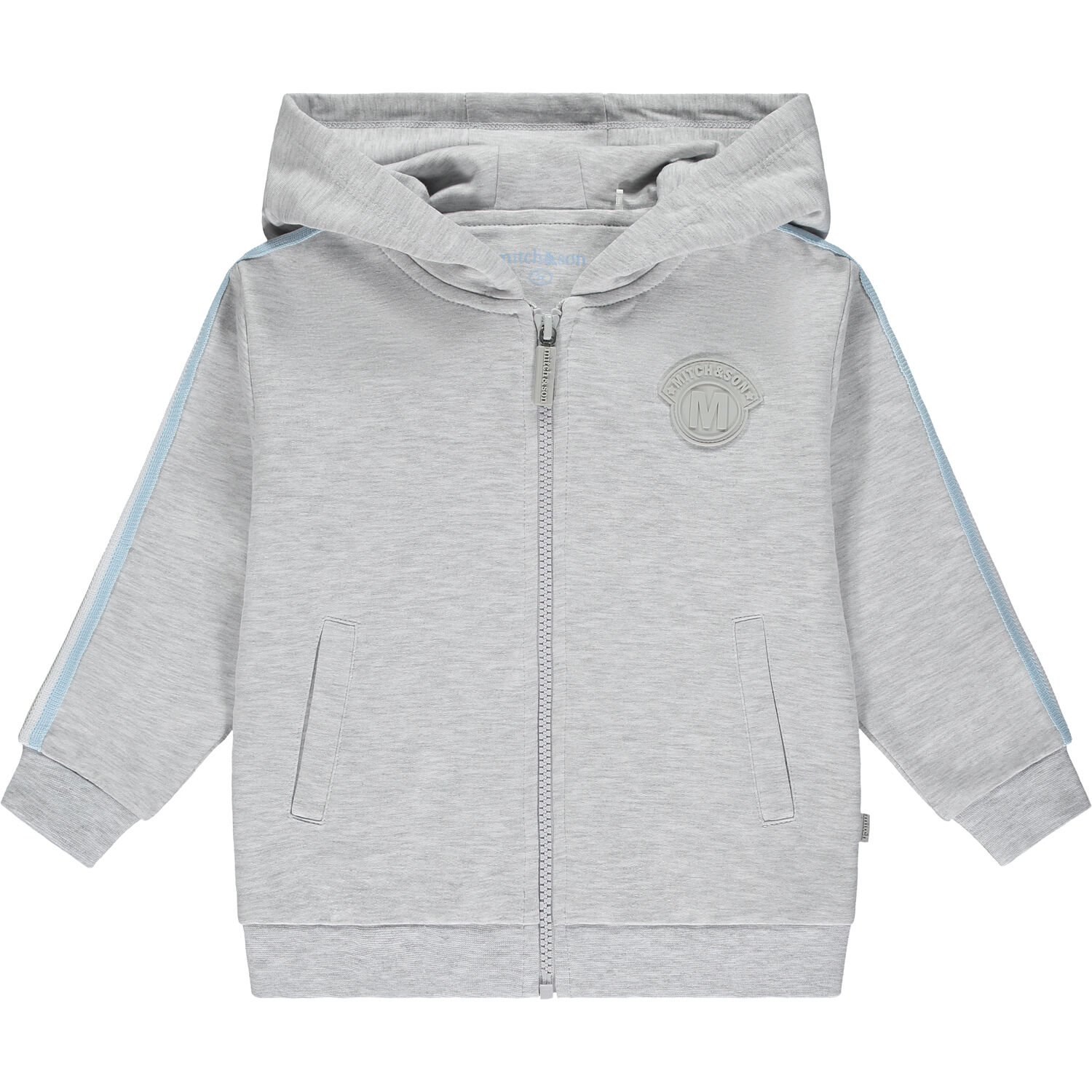 Boys Grey Logo Tracksuit, 1, hi-res image number null