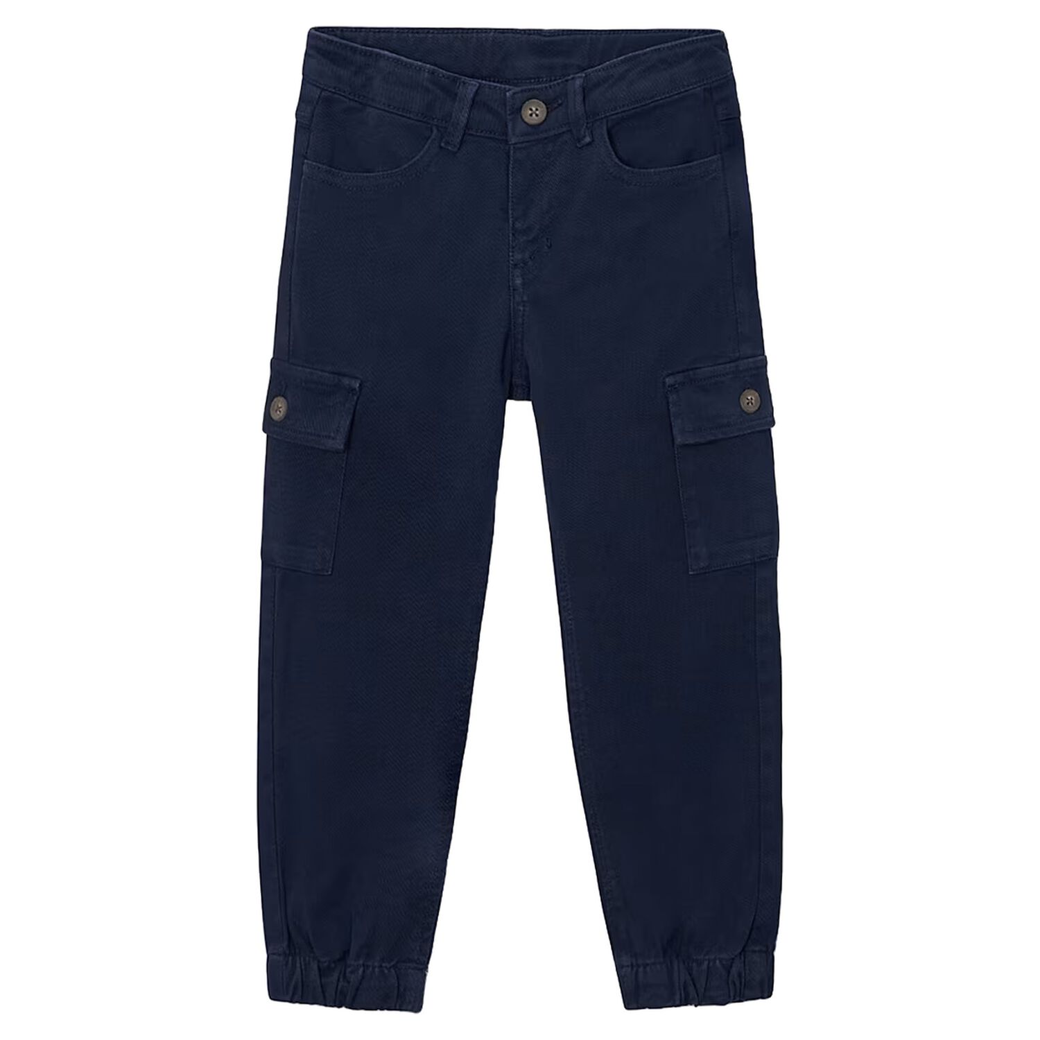 Boys Navy Blue Trousers, 1, hi-res