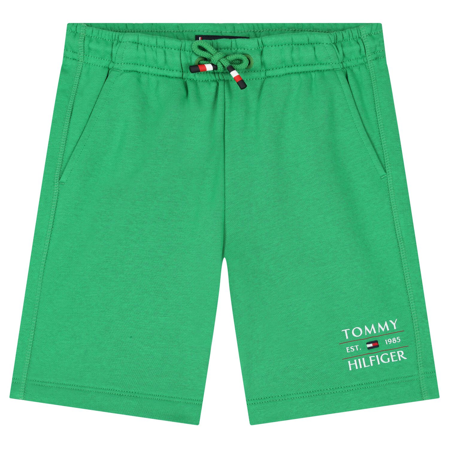 Boys Green Logo Shorts, 3, hi-res image number null
