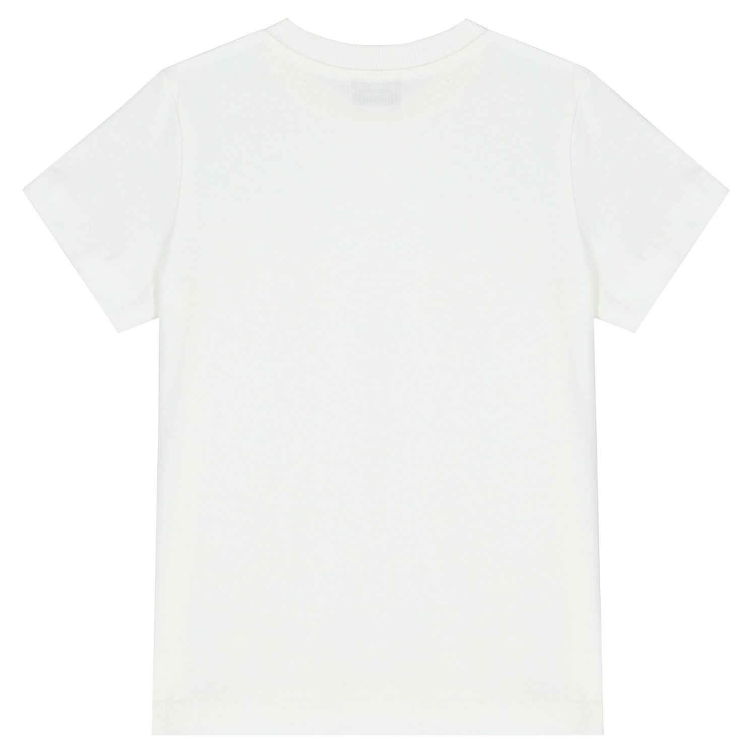 White Teddy Logo T-Shirt, 1, hi-res