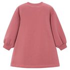 Girls Pink Printed Dress, 3, hi-res