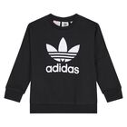 Younger Girls Black Trefoil Logo Leggings Set, 1, hi-res