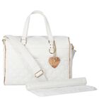 White Baby Changing Bag, 1, hi-res