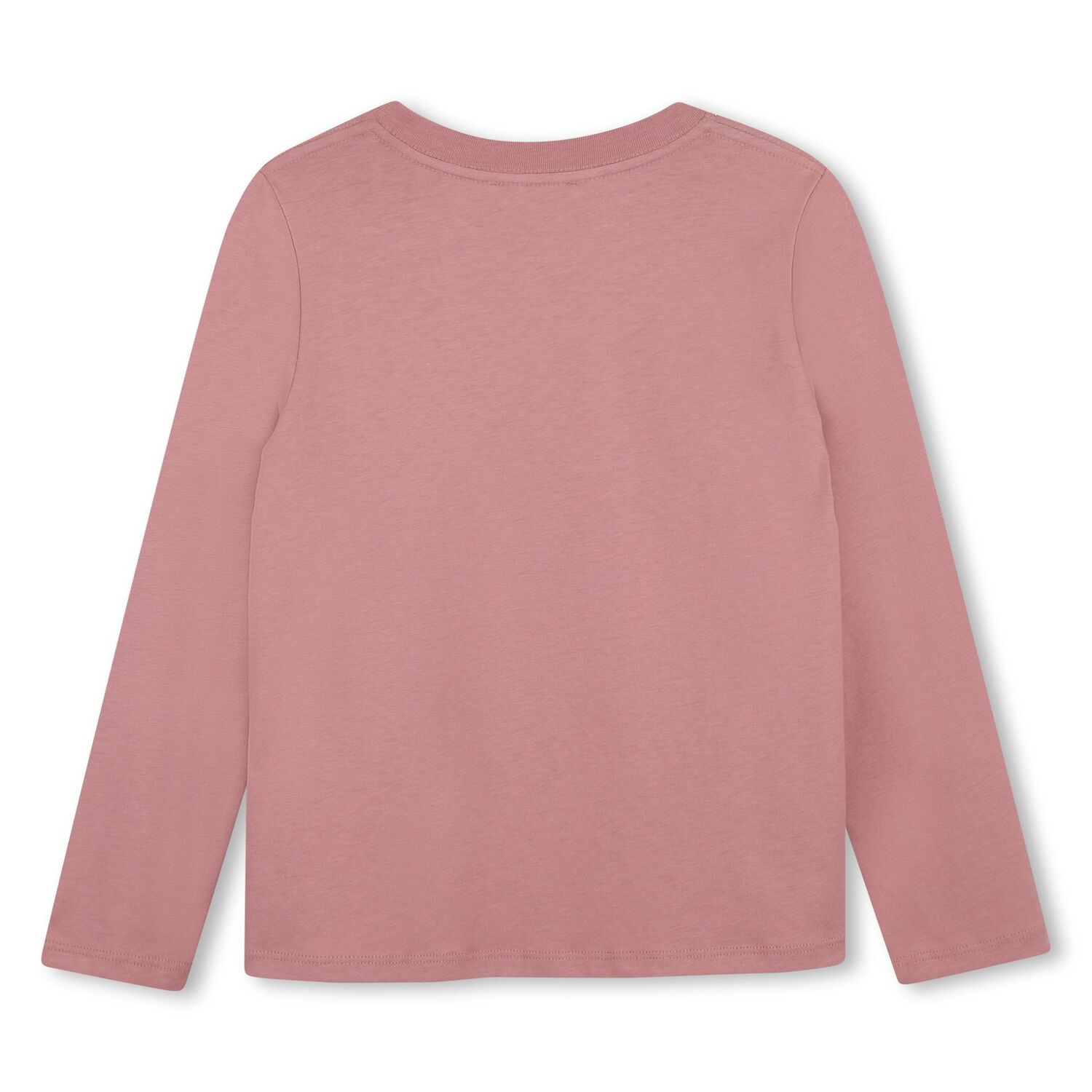 Girls Mini Me Pink Long Sleeve Top, 2, hi-res