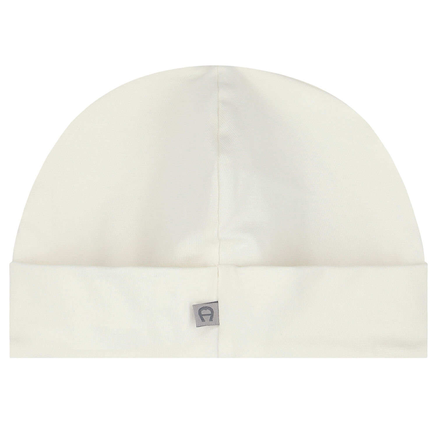 Ivory & Gold Logo Baby Hat, 2, hi-res