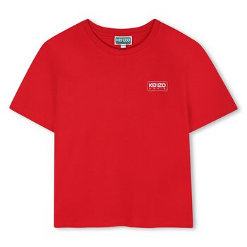 Girls Red Logo T-Shirt