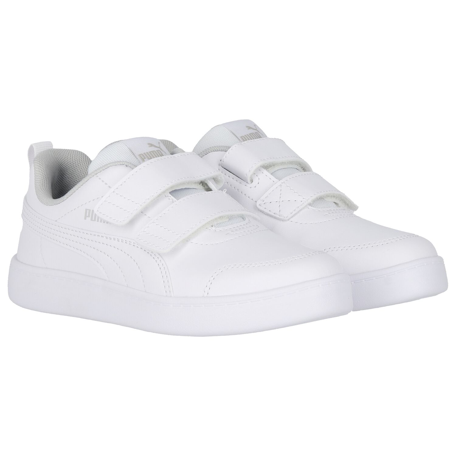 White Courtflex Trainers, 3, hi-res