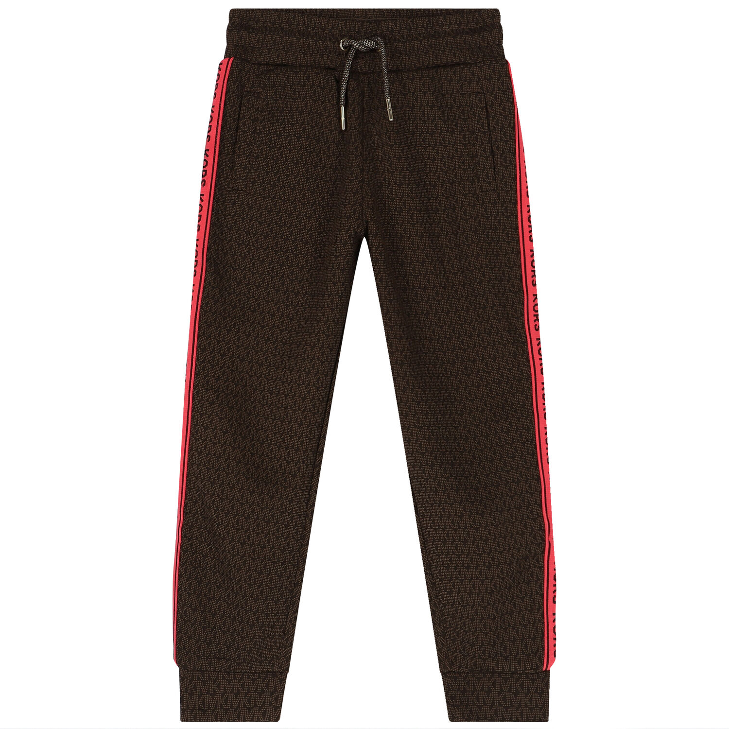 Girls Brown Logo Joggers, 1, hi-res image number null