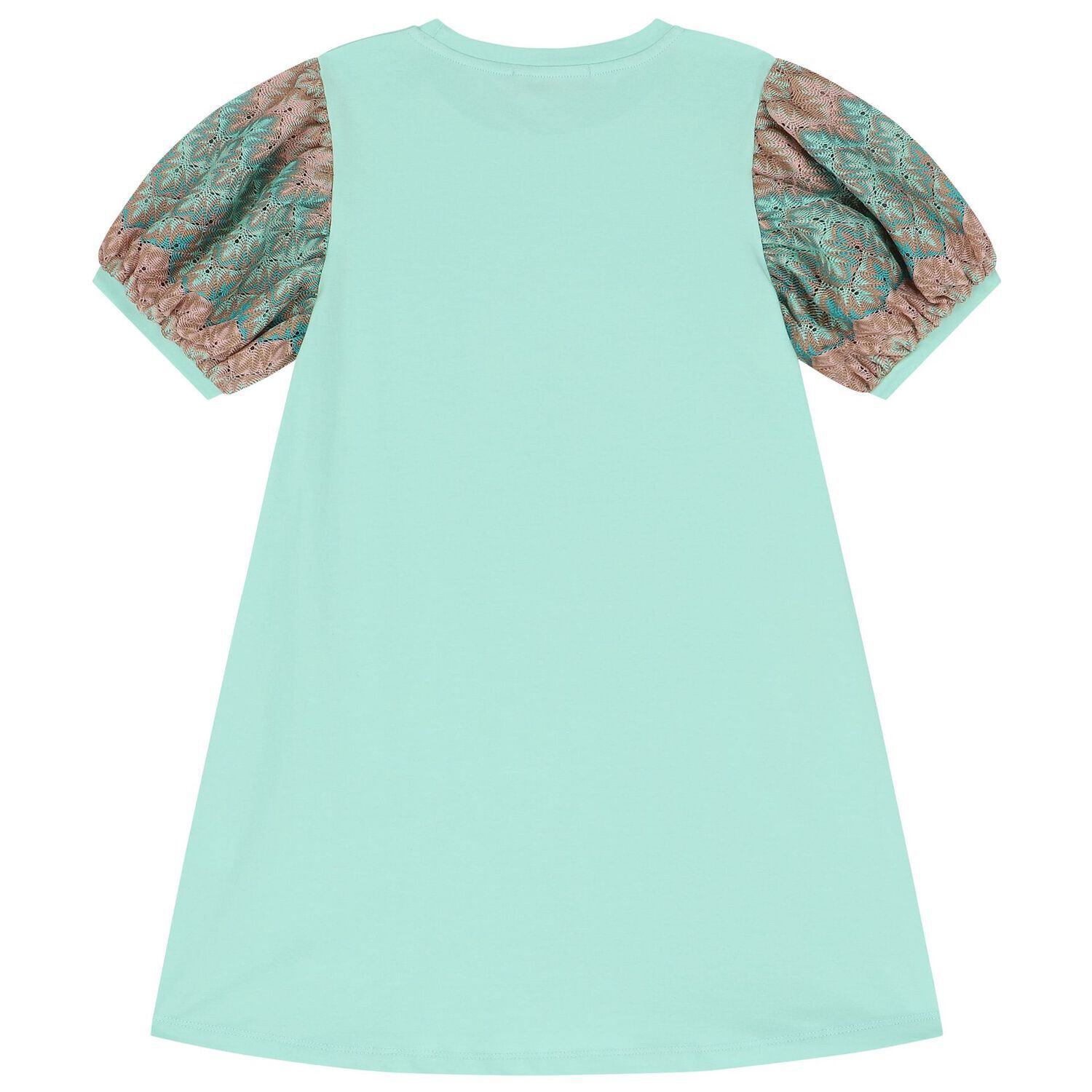 Girls Green Logo Bag Dress, 1, hi-res image number null