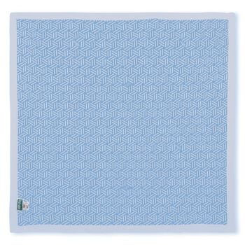Baby Boys Blue Knitted Blanket
