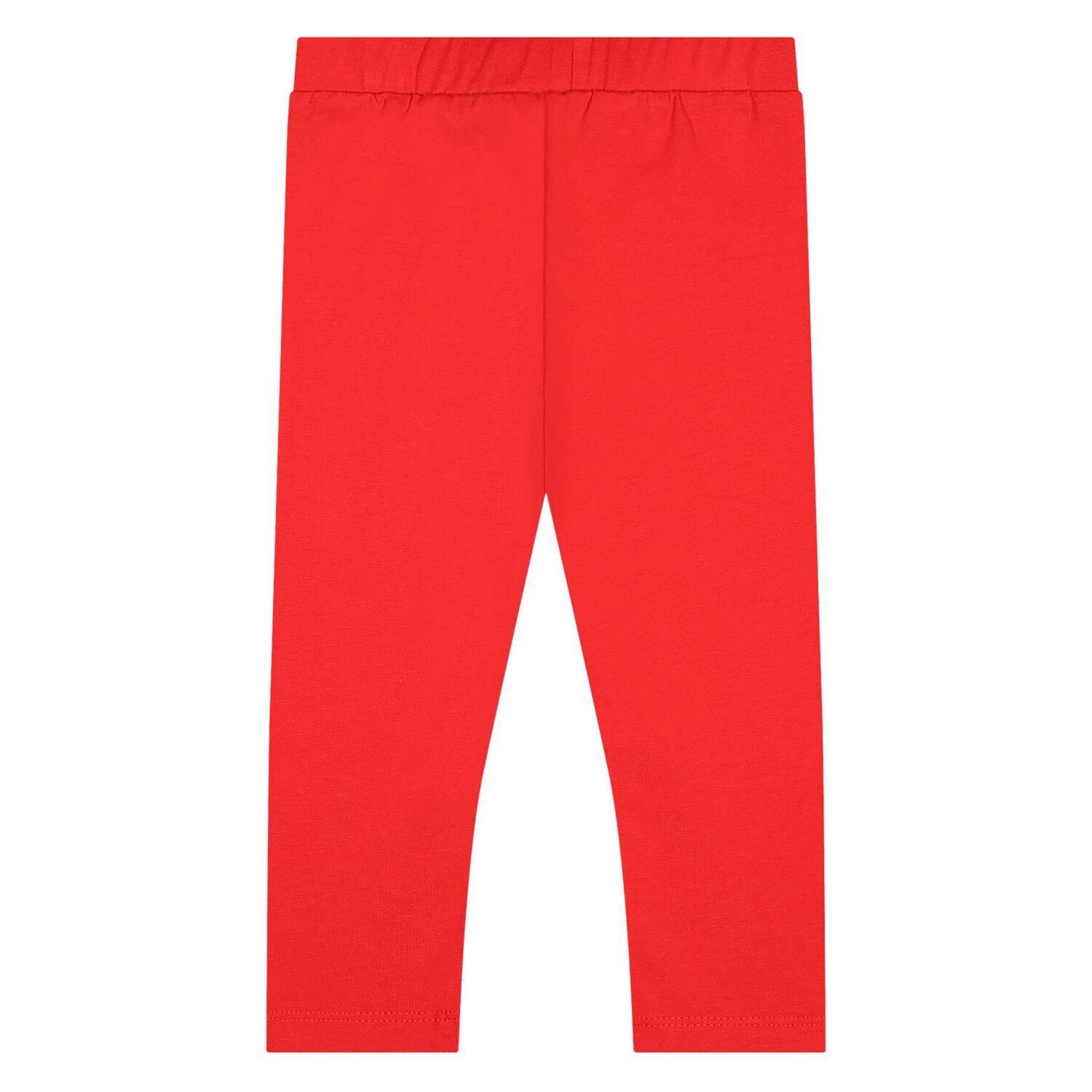 Younger Girls Ivory & Red Teddy Bear Leggings Set, 1, hi-res