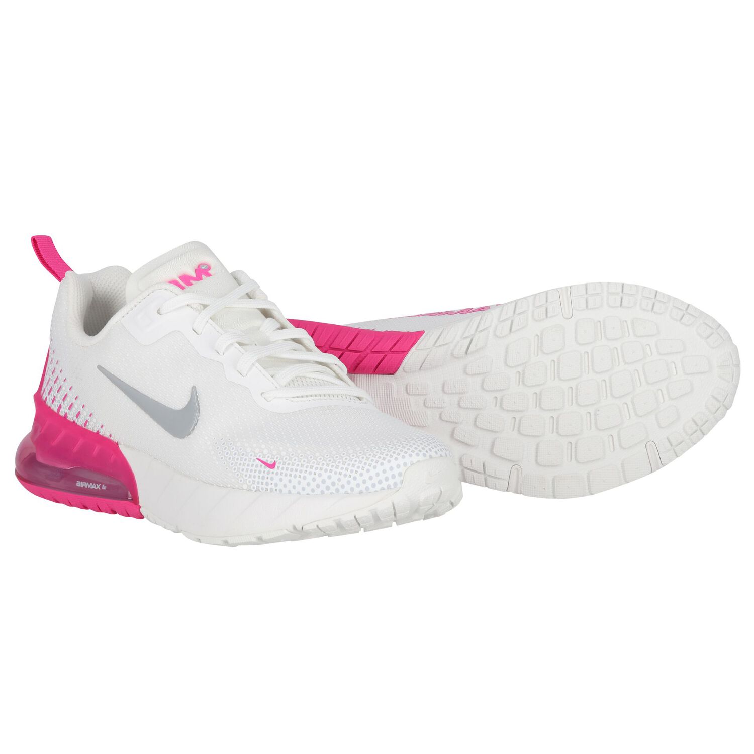 Girls White & Pink Air Max Phoenix Trainers, 2, hi-res