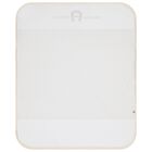 White & Beige Logo Baby Blanket, 1, hi-res