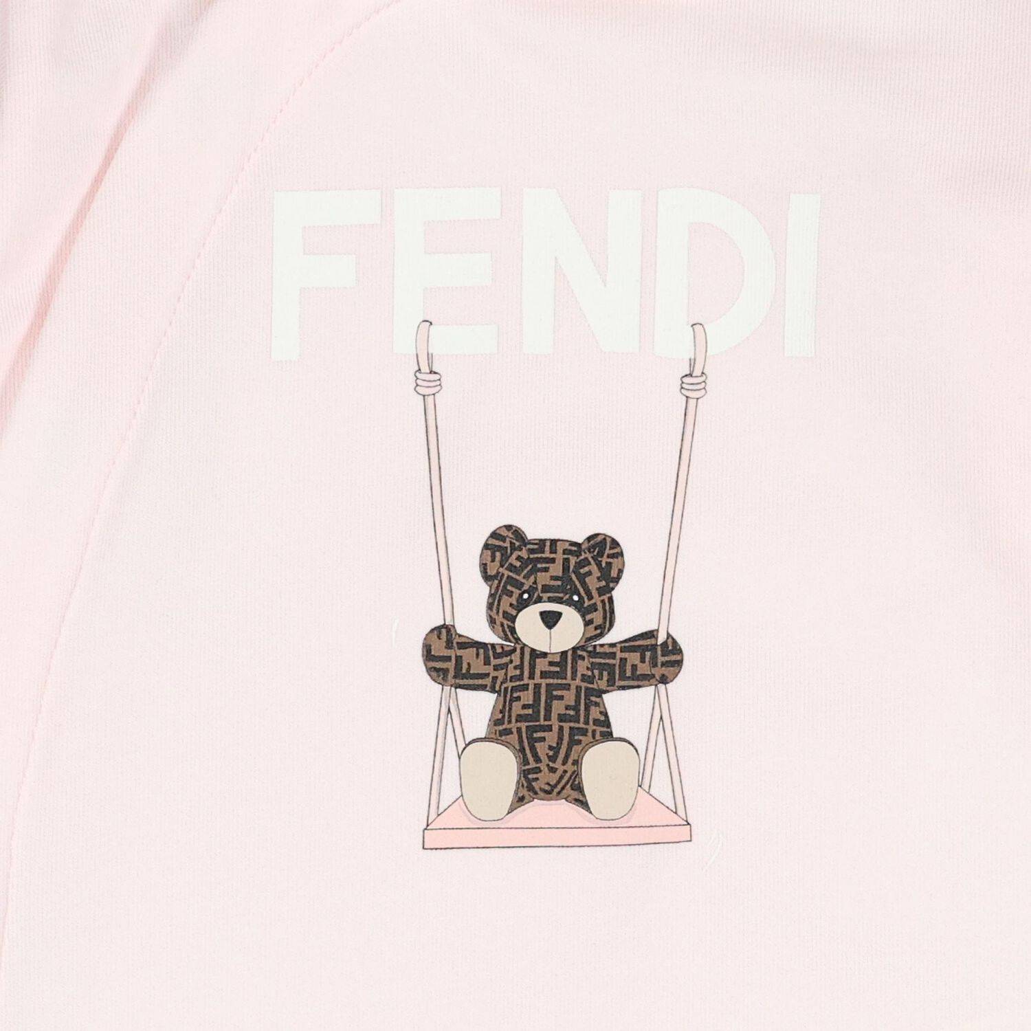 Baby Girls Pink & White Logo Babygrow Gift Set, 1, hi-res