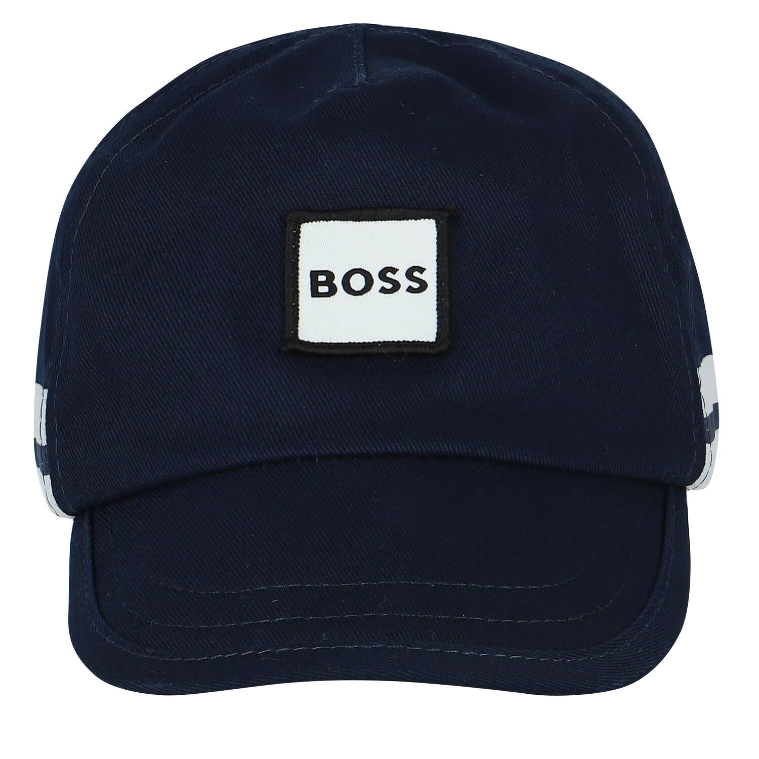 Baby Boys Navy Blue Logo Cap, 3, hi-res