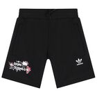 Girls Black Hello Kitty Shorts Set, 1, hi-res