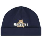 Navy Blue Teddy Bear Logo Babygrow Gift Set, 3, hi-res