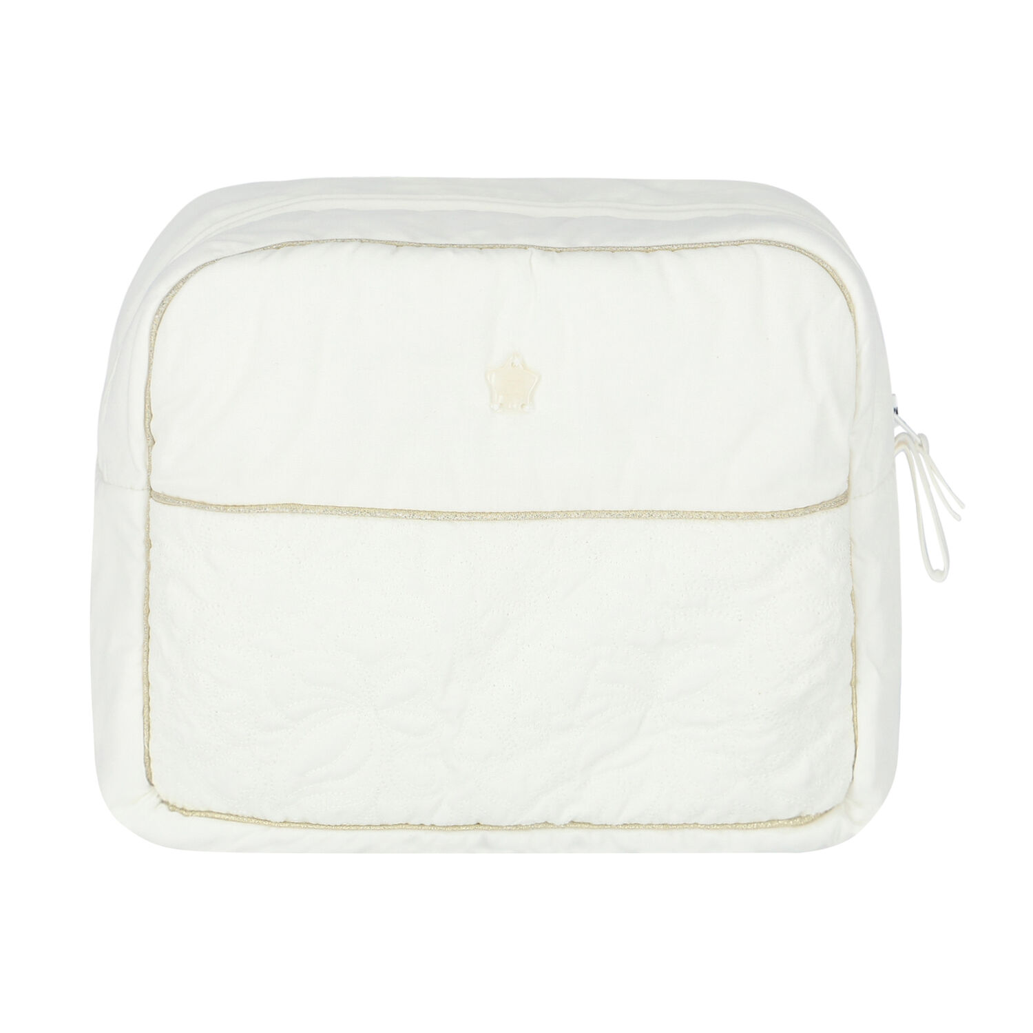 Baby Ivory & Gold Wash Bag, 1, hi-res image number null