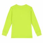 Boys Neon Green Long Sleeve Top, 1, hi-res