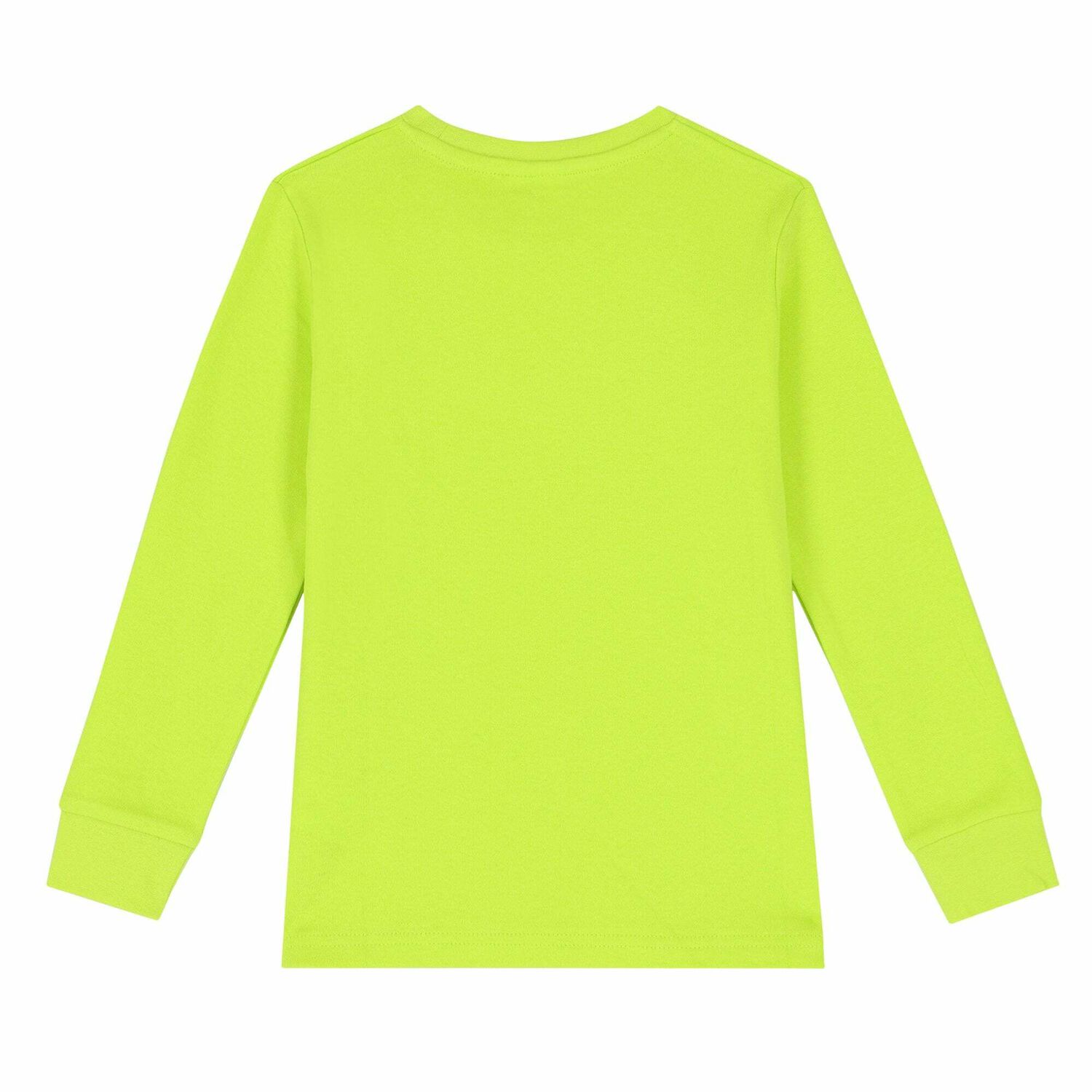 Boys Neon Green Long Sleeve Top, 1, hi-res