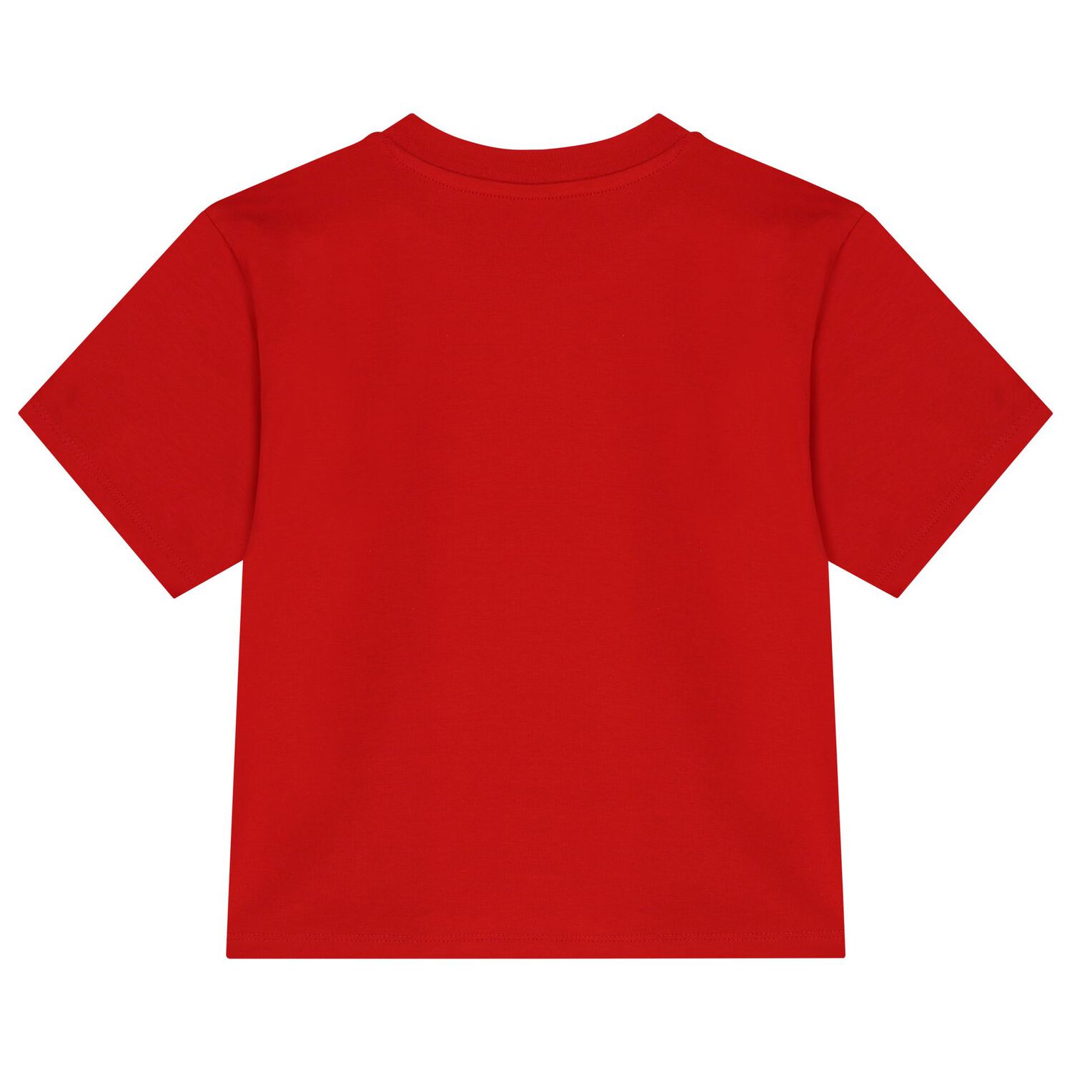 Girls Red Embellished Logo T-Shirt, 1, hi-res