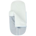 Boys Blue & White Stars Baby Pram Nest, 2, hi-res