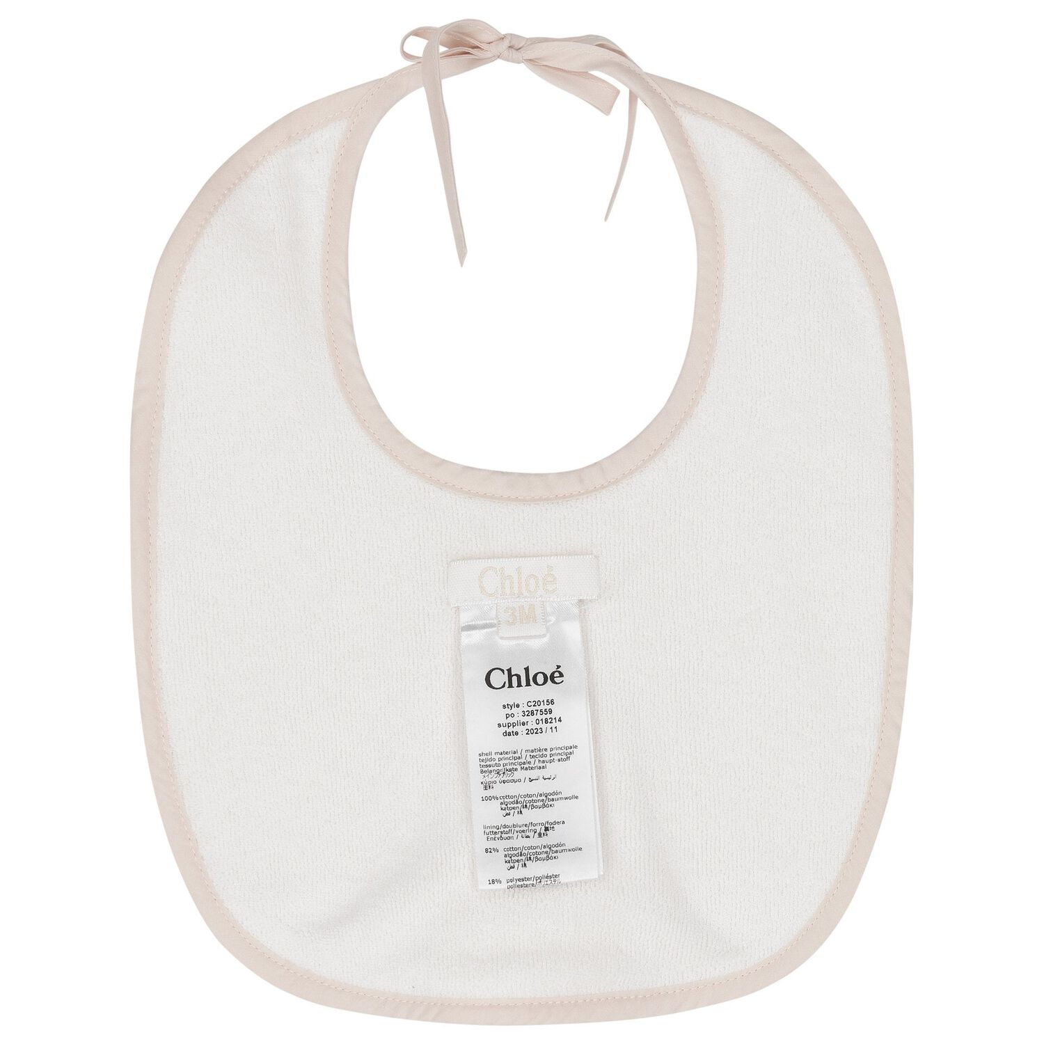 Baby Girls Ivory Logo Babygrow Gift Set, 1, hi-res image number null