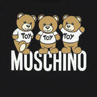 Black Teddy Bear Logo T-Shirt, 1, hi-res