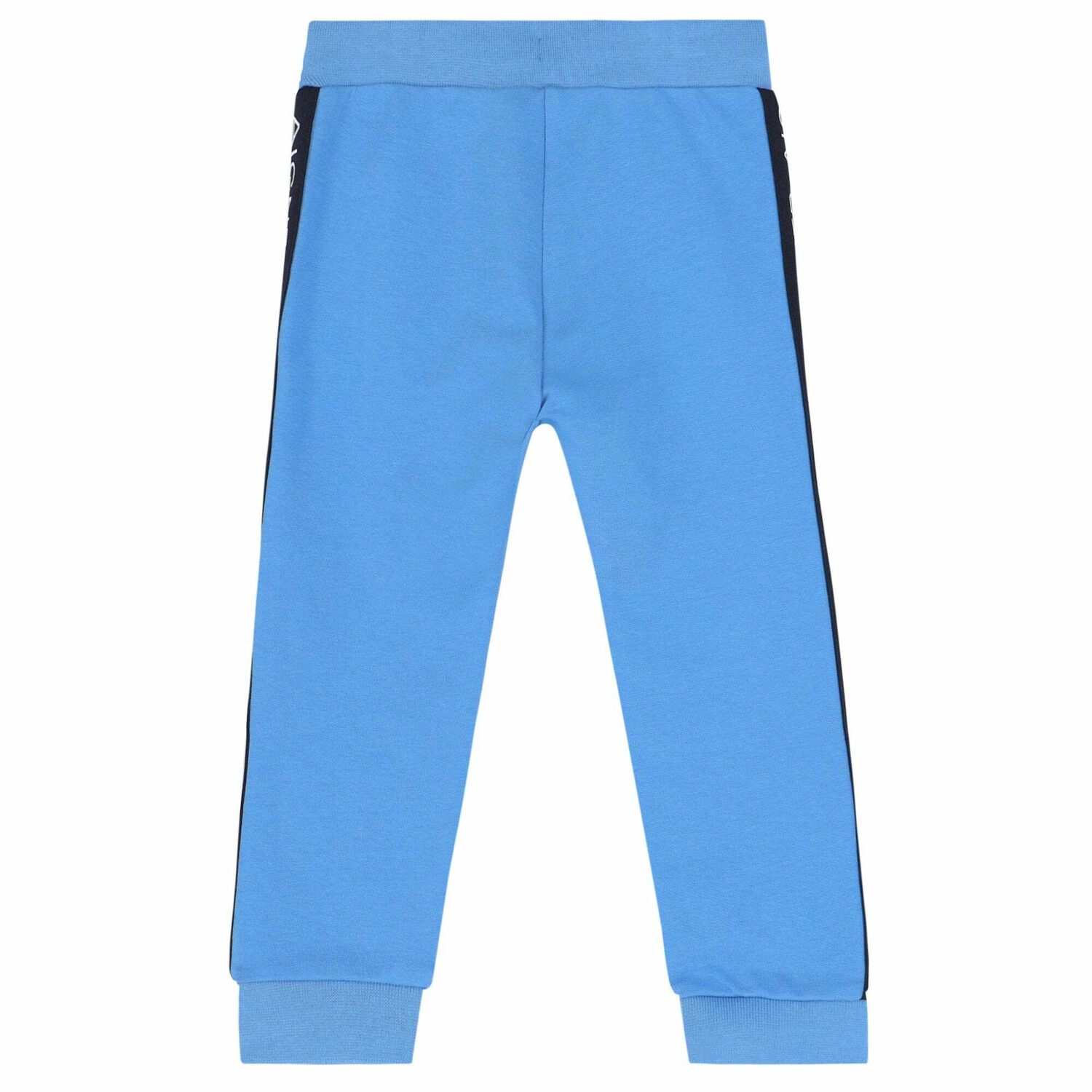 Younger Boys Blue Logo Joggers, 2, hi-res image number null