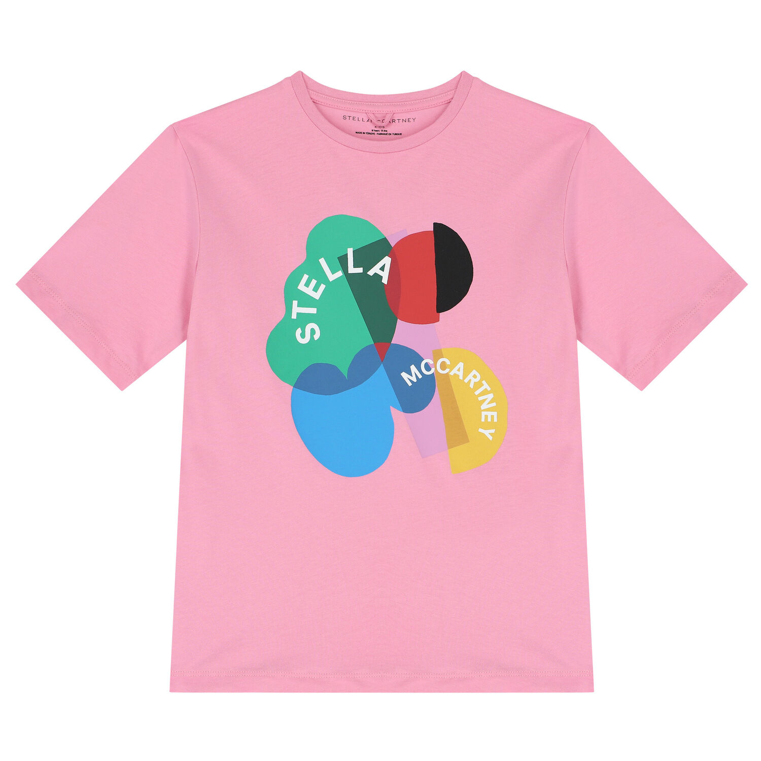 Girls Pink Logo T-Shirt, 2, hi-res