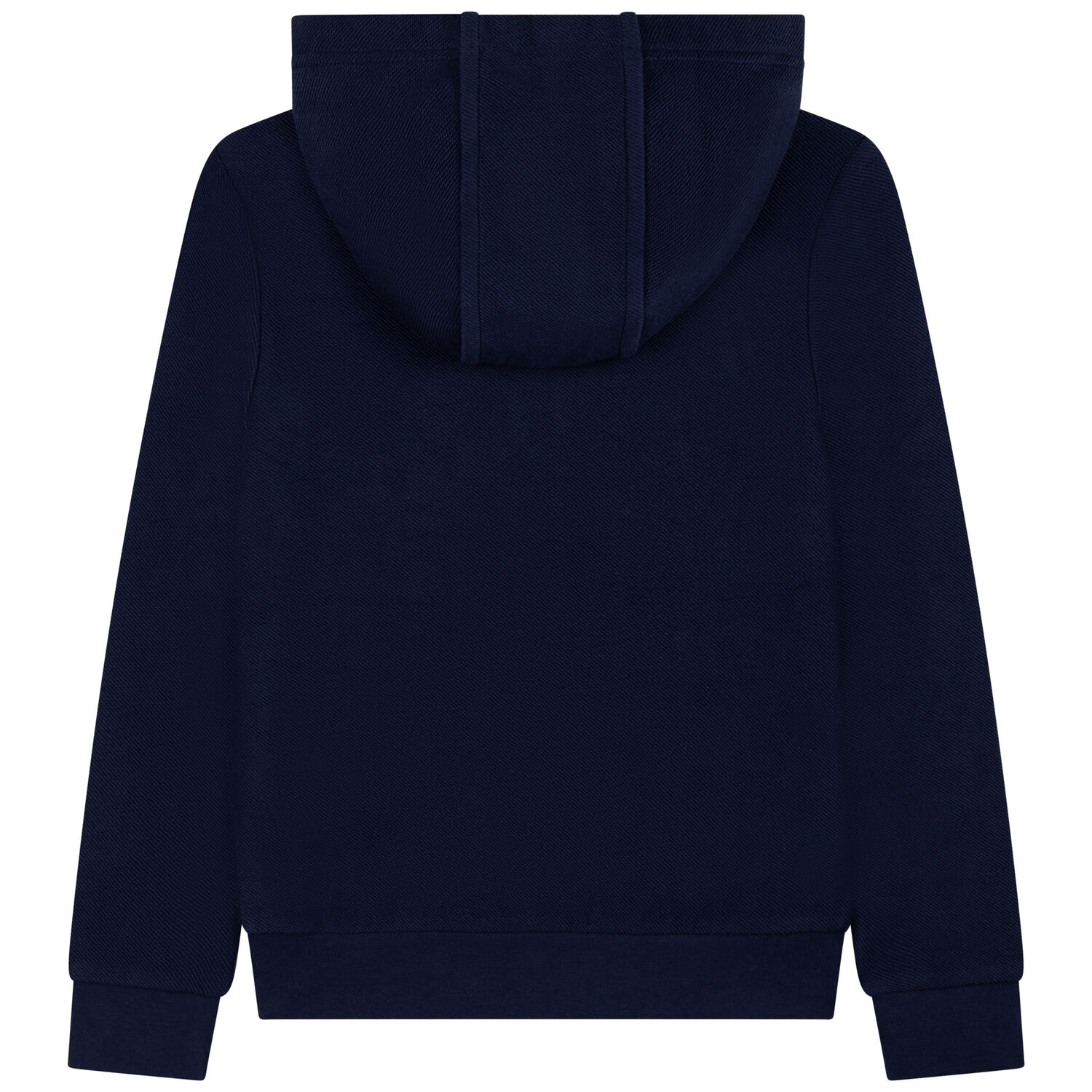 Boys Navy Logo Zip Up Top, 1, hi-res