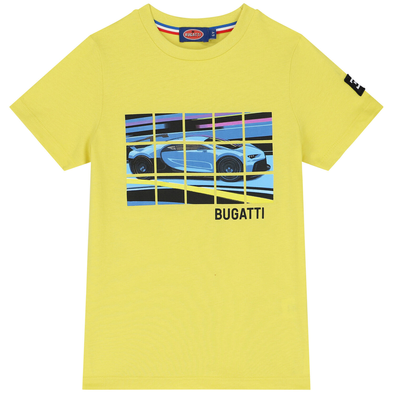 Boys Yellow Logo T-Shirt, 2, hi-res