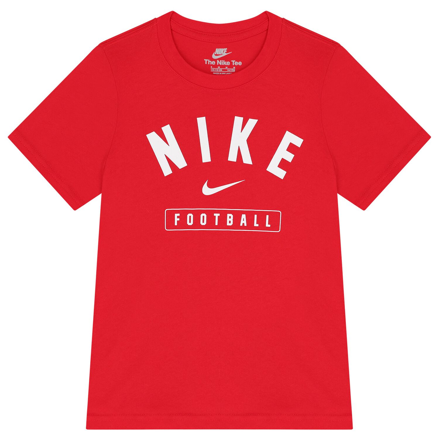 Boys Red Logo T-Shirt, 1, hi-res