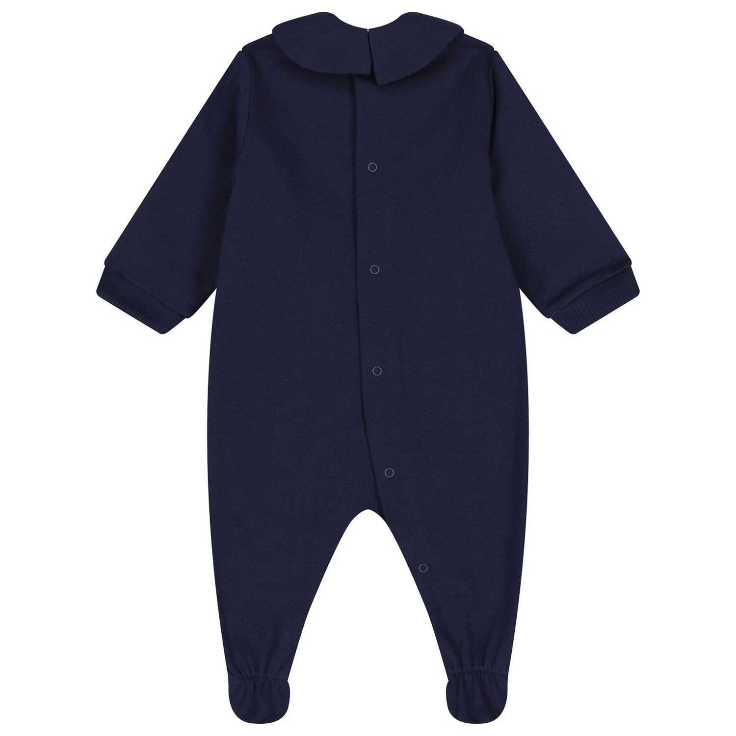 Navy Blue Teddy Bear Logo Babygrow Gift Set, 5, hi-res