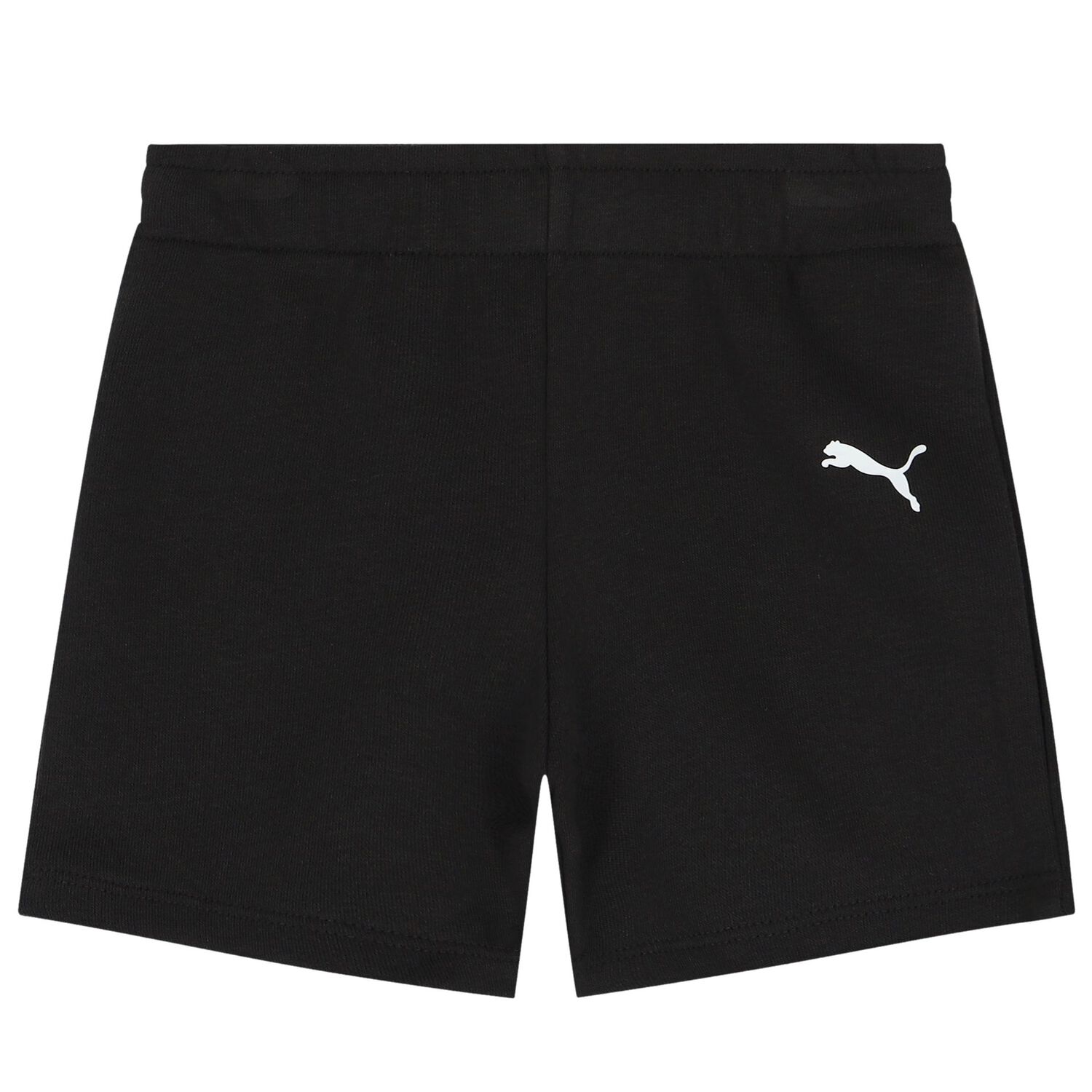 Younger Girls White & Black Trolls Shorts Set, 1, hi-res image number null