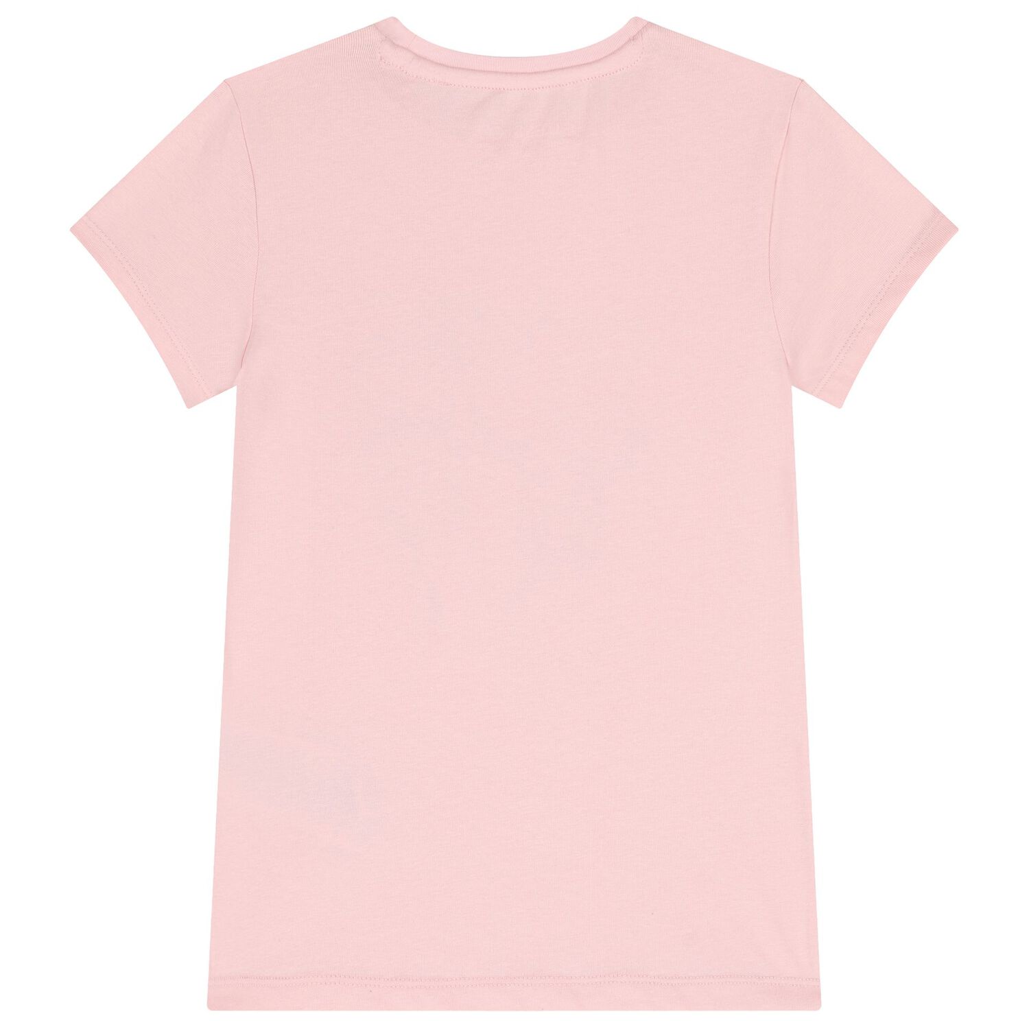 Girls Pink Logo T-Shirt, 2, hi-res image number null