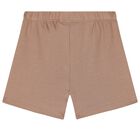 Baby Boys White & Brown Teddy Bear Shorts Set ( 2-Pack ), 2, hi-res