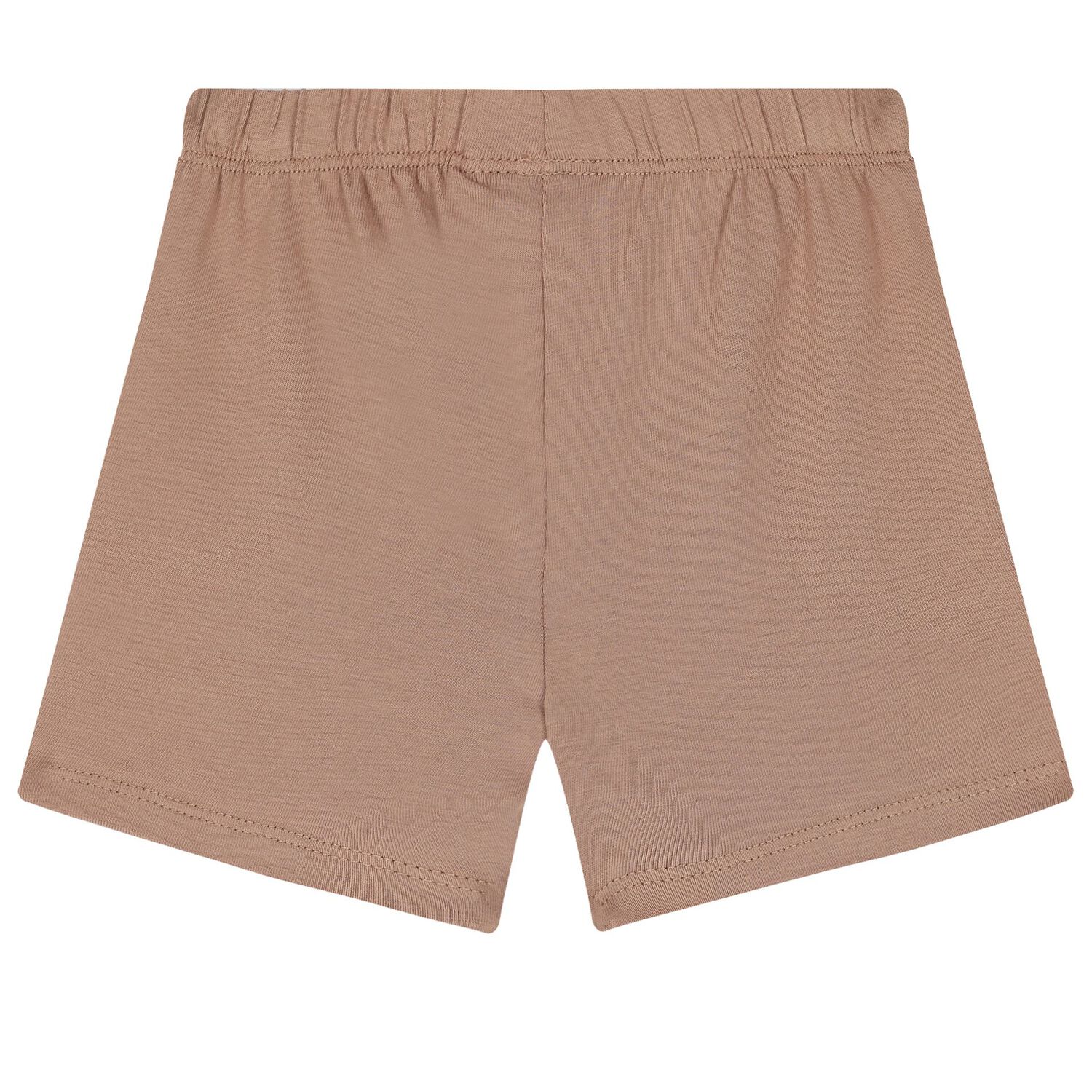 Baby Boys White & Brown Teddy Bear Shorts Set ( 2-Pack ), 2, hi-res