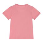 Baby Girls Pink Logo T-Shirt, 2, hi-res