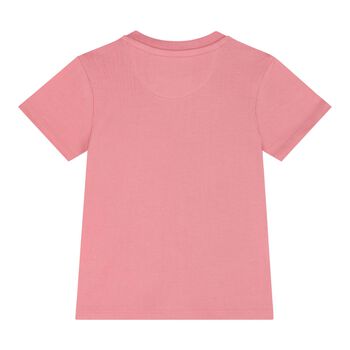 Baby Girls Pink Logo T-Shirt