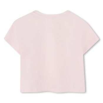 Girls Pink Logo T-Shirt